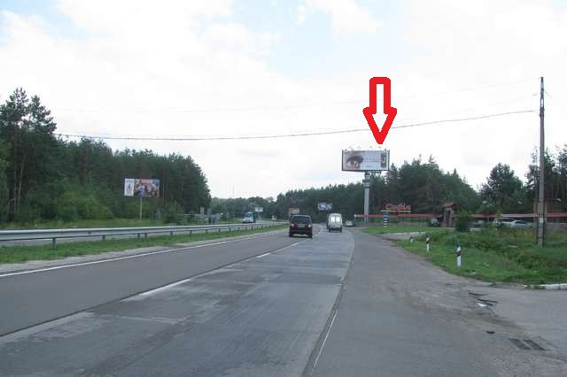 Суперборд 12x5,  Киев - Обухов 14км + 700м от Киева (в напр. Обухова)
