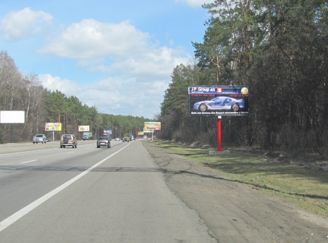 Щит 6x3,  Автодорога, М-05, Киев-одесса, км23+560 (между с. Вита-Почтовая и Глевахой)