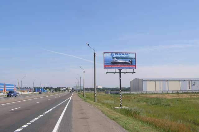 Щит 6x3,  Киев - Чернигов 14 км + 810 м (справа в напр. г.Чернигова)