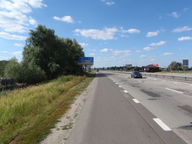 Щит 6x3,  За поворотом на с.Підгірці, 26 км+320 праворуч