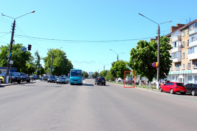 Сітілайт 1.2x1.8,  вул. Київський Шлях, 73, поблизу "Приват банк"