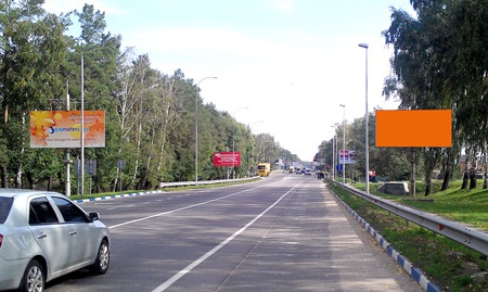 Щит 6x3,  ул. Новое шоссе,направление на Киева, возле ТЦ "Модуль"