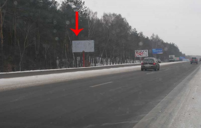 Щит 6x3,  Автодорога, М-05, Киев-одесса, км22+750 (между с. Вита-Почтовая и Глевахой)