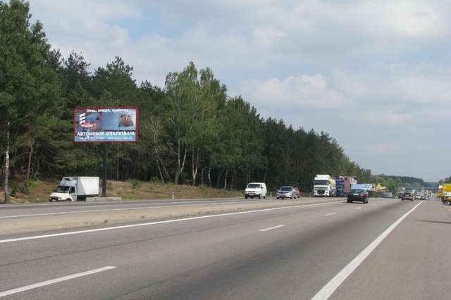 Щит 6x3,  Киев - Одесса 10 км+900м от Киева (слева в напр. г.Киева)