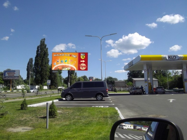 Щит 6x3,  Р3а ирпень ул 3Интернационала АЗС КЛО с Бучи на Ирпень.