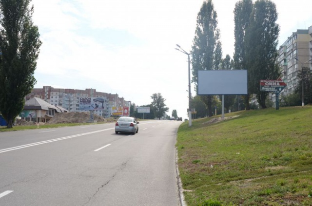 Щит 6x3,  м. Обухів», вул. Київська, 123 (в''їзд в Обухів з Києва, Українки)