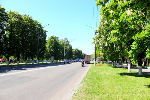 Сітілайт 1.2x1.8,  вул. Київський Шлях, біля центрального парку