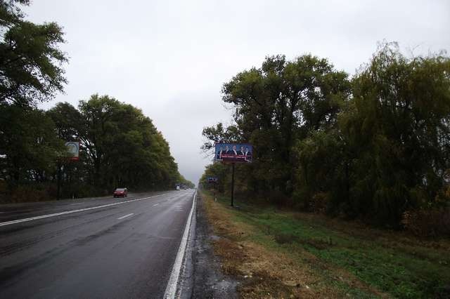 Щит 6x3,  Киев - Харьков 30км + 100 м до Киева (справа в напр. г.Киева)