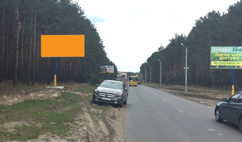 Щит 6x3,  ул. Соборная, въезд в Ирпень