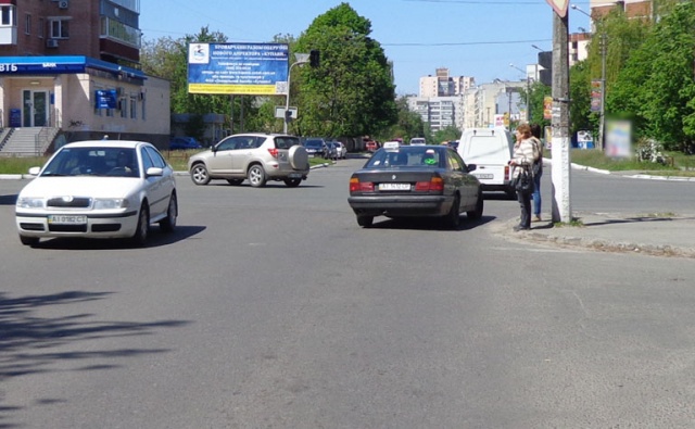 Щит 6x3,  Бровары бул.Незалежности,13/ ул.Короленко (В)