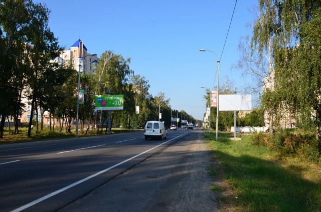 Щит 6x3,  м.Буча, вул. Нове шосе, 22; біля ресторана "Мі Амор", 29км + 300 праворуч
