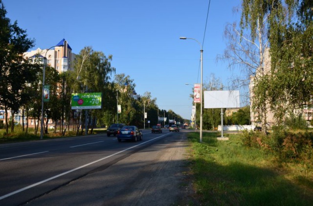 Щит 6x3,  м.Буча; вул. Нове шосе-вул. Б.Хмельницького; 29км + 300 ліворуч