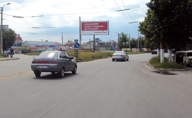 Щит 6x3,  Б.Церковь ул Таращанская/с.марк. "Царынок"(А)
