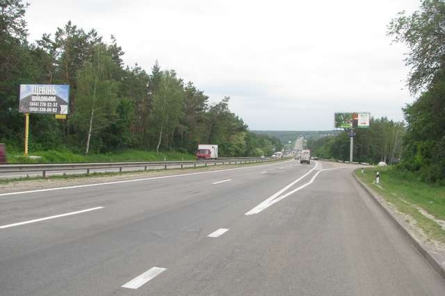 Суперборд 12x5,  Киев - Одесса 06км+200м от Киева (поворот на Виту-Почтовую) (в напр. Одессы)