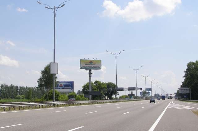 Суперборд 12x5,  Бориспольская трасса 19км+200м до Киева (№2 слева) (в напр. Борисполя)