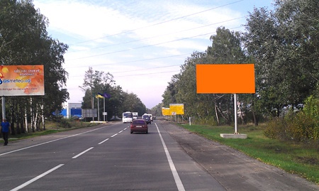 Щит 6x3,  ул. Новое шоссе, км 30+450 (слева), направление из Киева