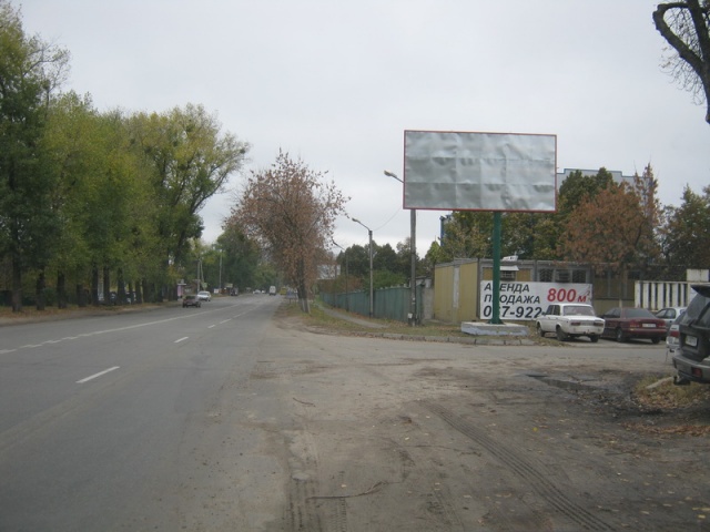 Щит 6x3,  ул. Магистральная(Киевская) поворот на Тарасовку