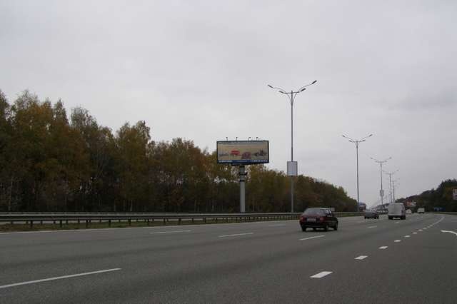Суперборд 12x5,  Бориспольская трасса 14км+180м до Киева (№5 слева) (в напр. Борисполя)