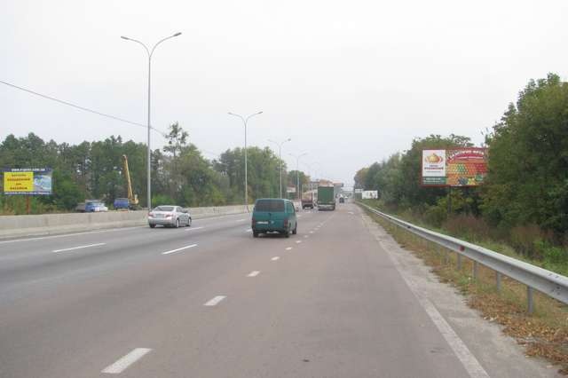 Щит 6x3,  Киев - Одесса 04км+700м до Киева (справа в напр. Киева; въезд в с.Чабаны)
