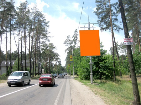 Щит 3x4,  ул. Шевченка (после ул. Революции), направление из Киева