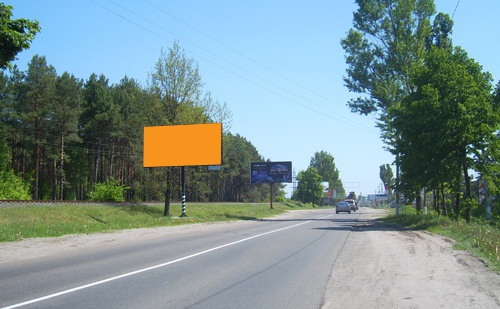 Щит 6x3,  ул. Чкалова (Ирпень-Киев, выезд на тр. Киев-Ковель)