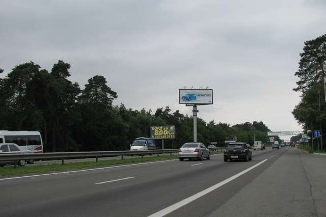 Суперборд 12x5,  Киев - Житомир 09км+500м до Киева (в напр. Житомира)