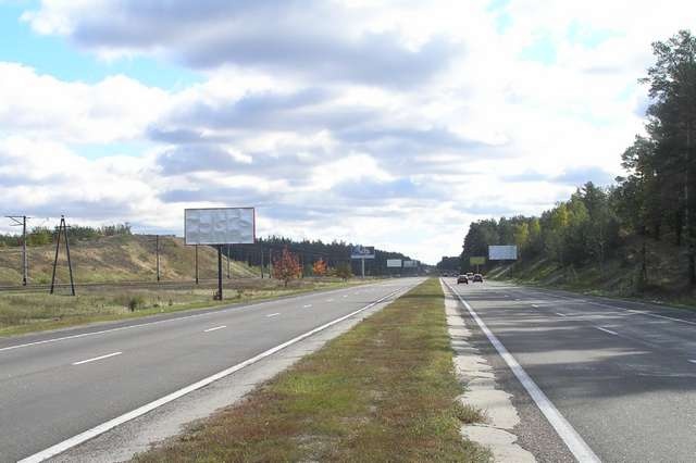 Щит 6x3,  Киев - Обухов 21км + 350м до Киева (слева, в напр. г. Обухов)