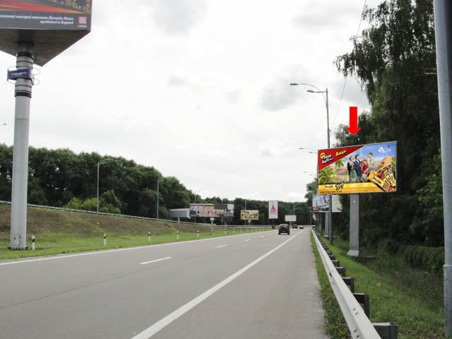 Щит 6x3,  Бориспольская трасса, повор.на Аэроп.-2 (в  Аэропорт, справа)