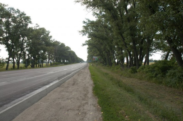 Щит 6x3,  виїзд із м.Бориспіль (на Харків); автодорога М-04 "Київ-Харків", км. 41+900 праворуч