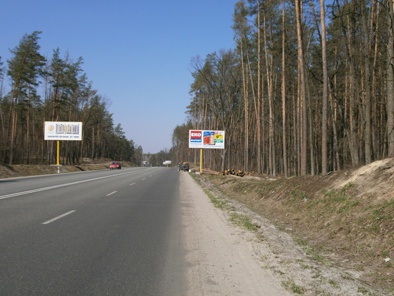 Щит 6x3,  Км 2+250 от ул. Генерала Наумова, направление из Киева