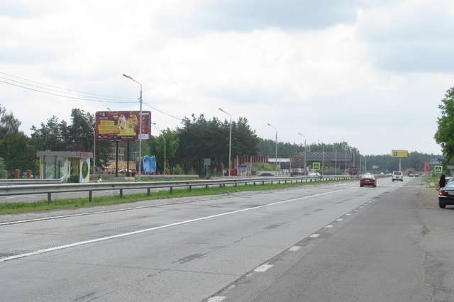 Щит 6x3,  Киев - Обухов 10км + 650м до Киева (справа в напр. Обухова)