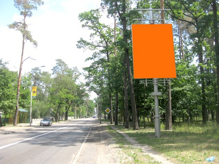 Щит 3x4,  ул. Шевченка (перед ул. Полтавская), направление на Киева
