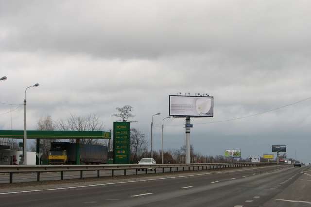 Суперборд 12x5,  Киев - Житомир 14км+450м от Киева (в напр. Киева)