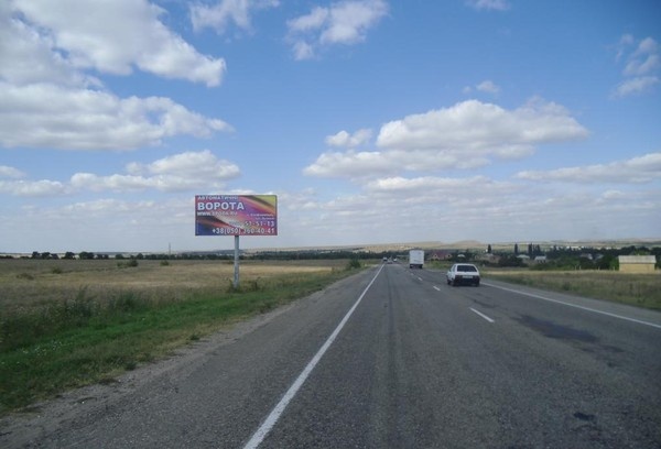 Щит 6x3,  Белогорский район. В сторону Феодосии 18+100
