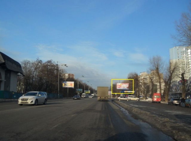 Щит 6x3,  г.Бровары, ул.Киевская, остановка, заезд на рынок СБС