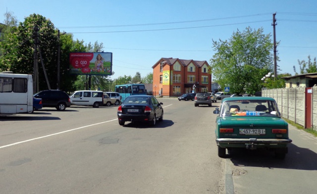 Щит 6x3,  Борисполь ул.Котовского/50м от ул.Киевский шлях (В)