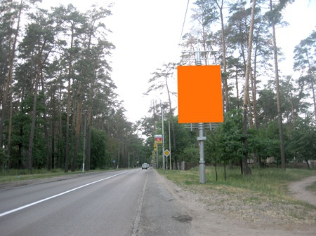 Щит 3x4,  ул. Шевченка (после ул. Полтавская), направление из Киева