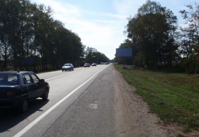 Щит 6x3,  м.Буча, за ТЦ Модуль, 500 метрів до повороту на смт.Ворзель; 30км+150 праворуч