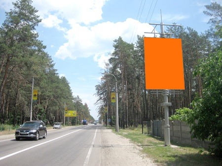 Щит 3x4,  ул. Шевченка (возле кафе "Рим"), направление на Киева