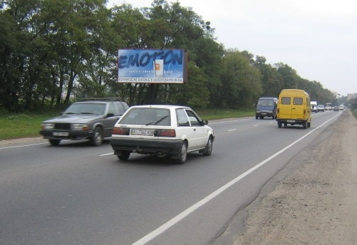 Щит 6x3,  Сквирское шоссе, на въезде в Белую Церковь, со стороны г.Сквира, в районе парка Александрия