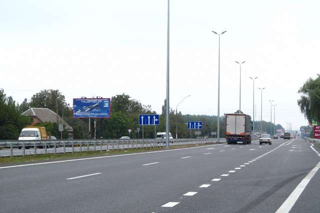 Щит 6x3,  Киев - Житомир 13км+000м от Киева