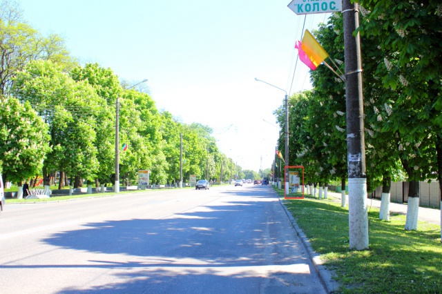 Сітілайт 1.2x1.8,  вул. Київський Шлях, 40, навпроти центрального парку