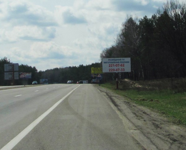 Щит 6x3,  Автодорога, М-05, Киев-одесса, км22+350 (между с. Вита-Почтовая и Глевахой)