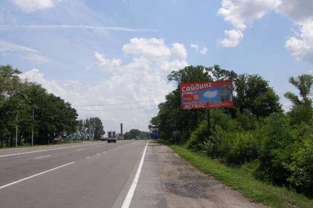 Щит 6x3,  Киев - Харьков 31км + 400 м от Киева (справа в напр. г. Харькова)