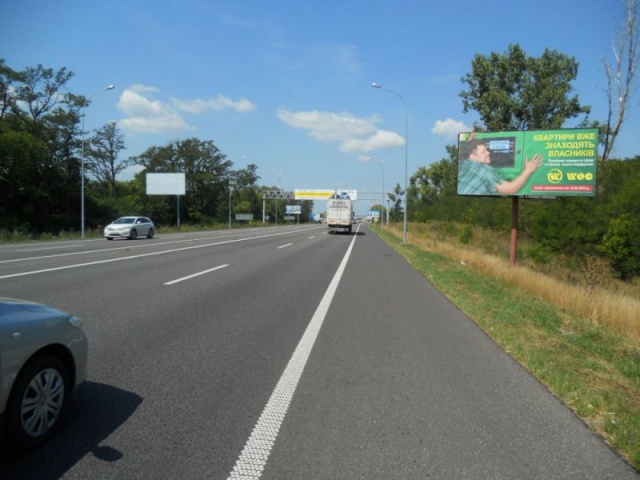 Щит 6x3,  Харьковская трасса, 29+700 от КПП Киева, перед КПП г. Борисполь, с. Иванков