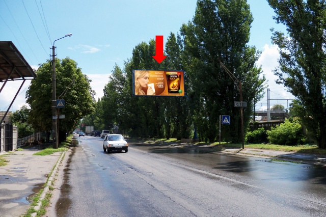 Щит 6x3,  Сквирское шоссе, возле ж/д перехода