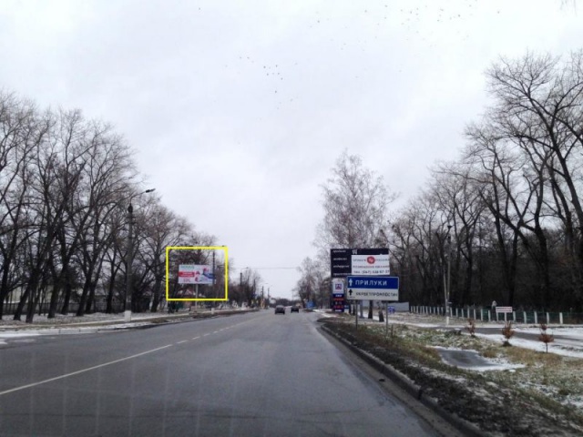 Щит 6x3,  г.Бровары, ул.Кирова, напротив 92