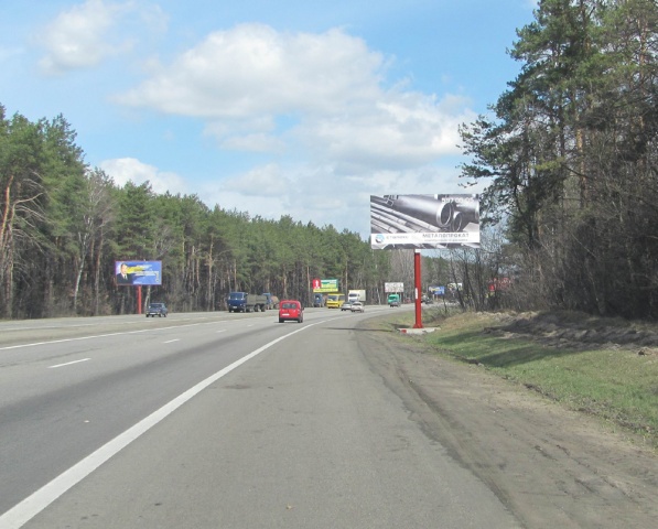 Щит 6x3,  Автодорога, М-05, Киев-одесса, км23+000 (между с. Вита-Почтовая и Глевахой)