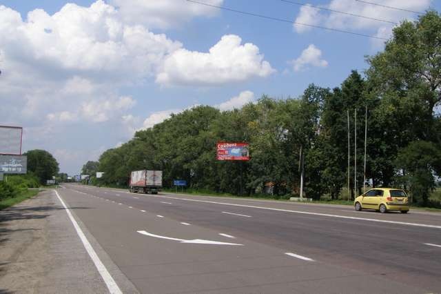 Щит 6x3,  Киев - Харьков 31км + 400 м до Киева (справа в напр. г.Киева)