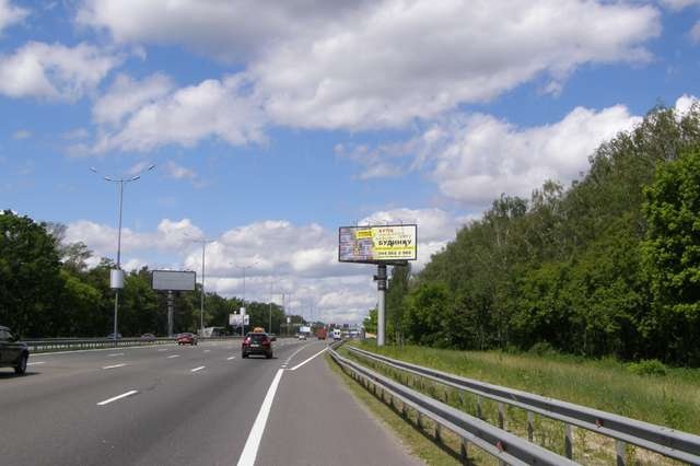 Суперборд 12x5,  Бориспольская трасса 14км+180м до Киева (№5 слева) (в напр. Киева)